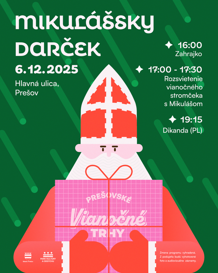 Plagát podujatia Mikulášsky darček